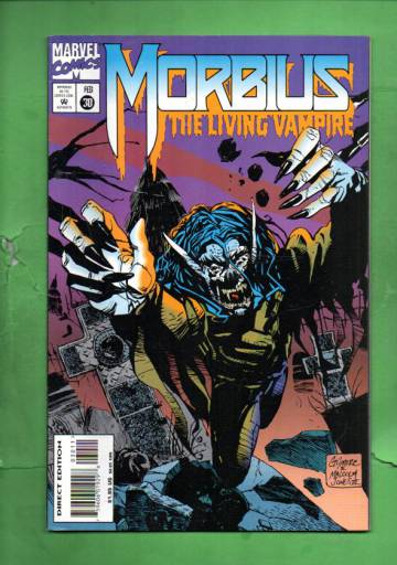 Morbius: The Living Vampire Vol. 1 #30 Feb 95