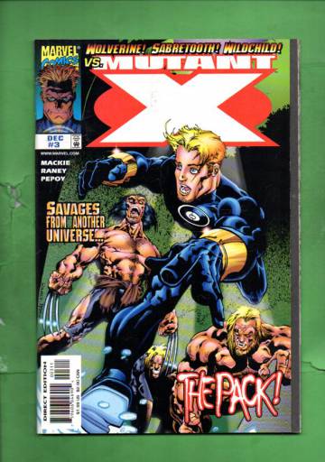 Mutant X Vol. 1 #3 Dec 98
