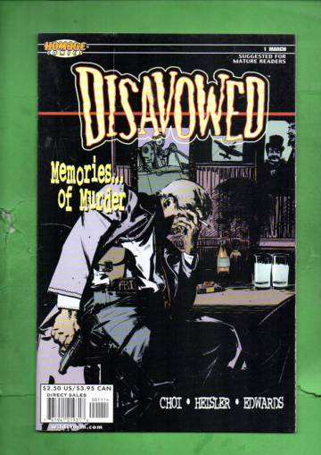 Disavowed #1 Mar 00