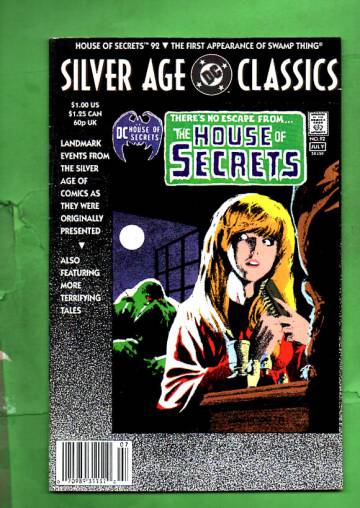 DC Silver Age Classics House of Secrets #92 Jul 92
