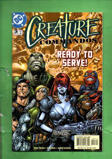 Creature Commandos #3 Jul 00