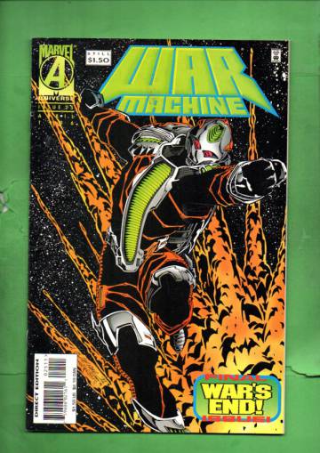 War Machine Vol. 1 #25 Apr 96