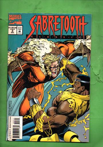 Sabretooth Classic Vol. 1 #3 Jul 94