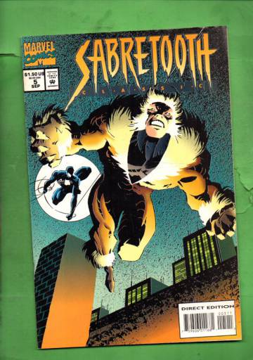 Sabretooth Classic Vol. 1 #5  Sep 94