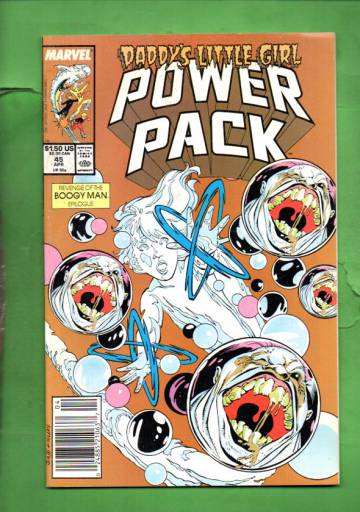 Power Pack Vol 1 45 Apr 89 Useita Tekijöitä Antikvariaatti Lukuhetki 