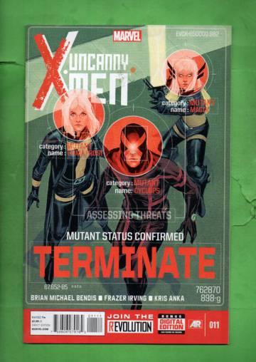 Uncanny X-Men #11 Oct 13
