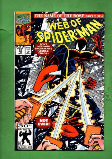 Web of Spider-Man Vol. 1 #85 Feb 92