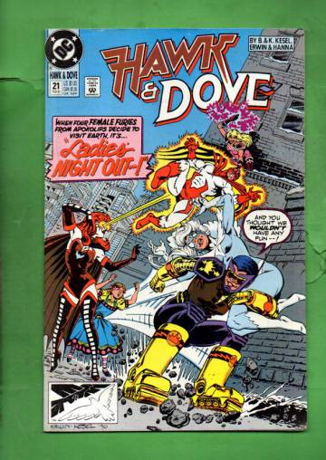 Hawk and Dove #21 Feb 91