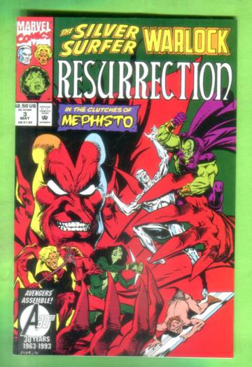 Silver Surfer/Warlock: Resurrection Vol.1 #3 May 1993