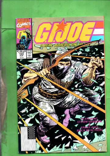 G.I. Joe a Real American Hero Vol. 1 #103 Aug 90