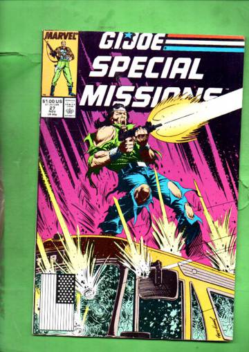 G.I. Joe Special Missions Vol. 1 #27 Nov 89