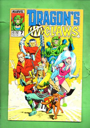 Dragon's Claws Vol. 1 #7 Jan 89