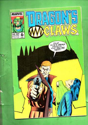 Dragon's Claws Vol. 1 #6 Dec 88