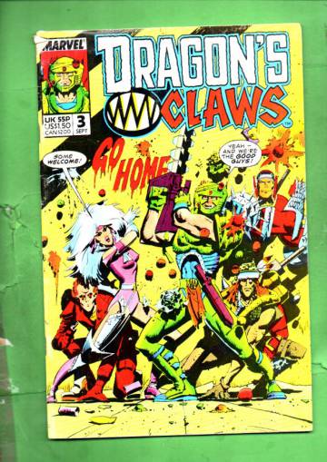 Dragon's Claws Vol. 1 #3 Sep 88