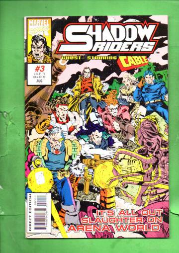 Shadow Riders Vol. 1 #3 Aug 93