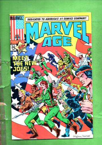Marvel Age Vol. 1 #34 Jan 86