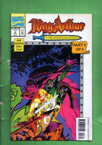 King Arthur and the Knights of Justice Vol. 1 #3 Feb 94