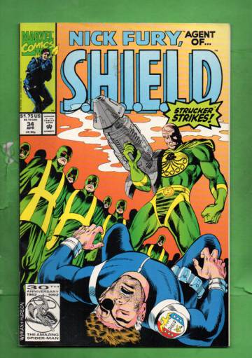 Nick Fury, Agent of S.H.I.E.L.D. Vol. 2 #34 Apr 92