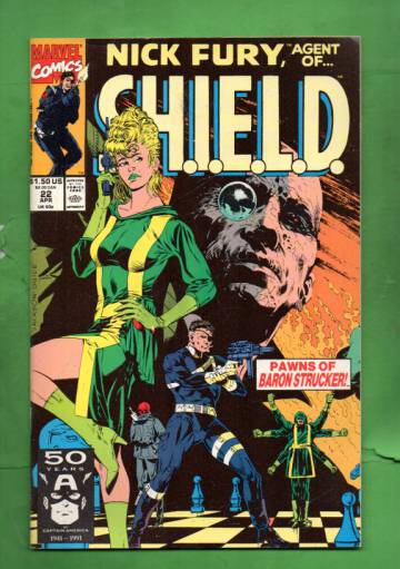 Nick Fury, Agent of S.H.I.E.L.D. Vol. 2 #22 Apr 91