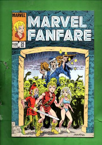 Marvel Fanfare Vol. 1 #25 Mar 86