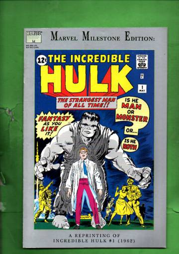 Marvel Milestone Edition: The Incredible Hulk #1 Mar 91
