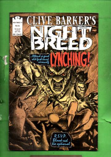 Clive Barker's Night Breed Vol.1 #19 Sep 92