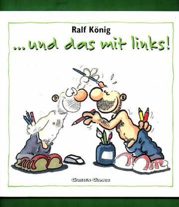 ...und das mit links!