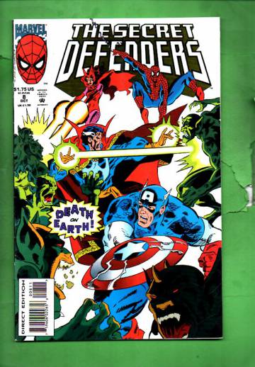 Secret Defenders Vol. 1 #8 Oct 93