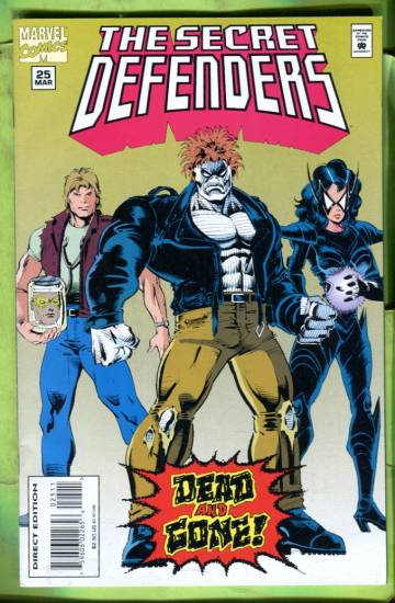 Secret Defenders Vol. 1 #25 Mar 95