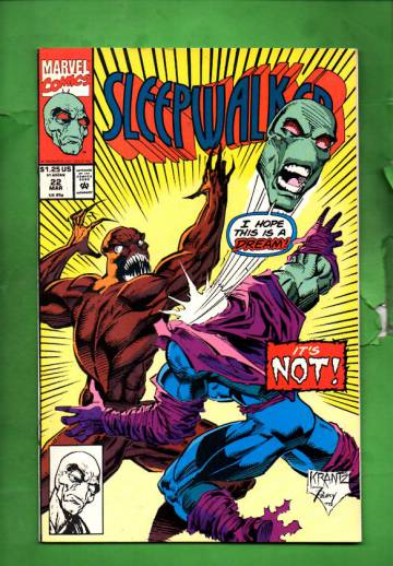 Sleepwalker Vol. 1 #22 Mar 93