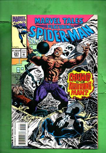 Marvel Tales Featuring Spider-Man Vol. 1 #291 Nov 94