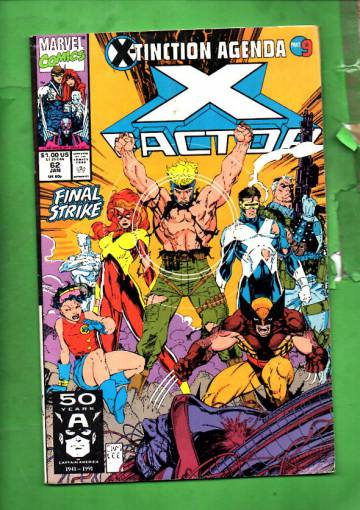 X-Factor Vol 1 #62 Jan 91