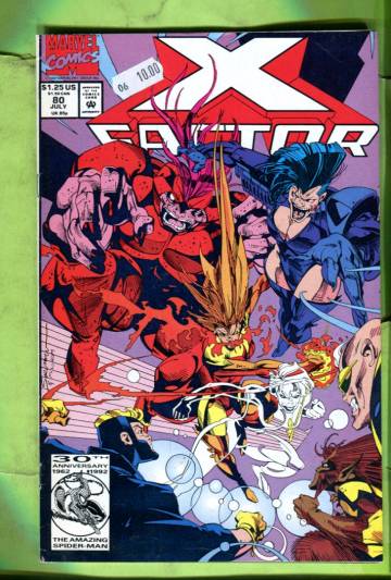 X-Factor Vol 1 #80 Jul 92