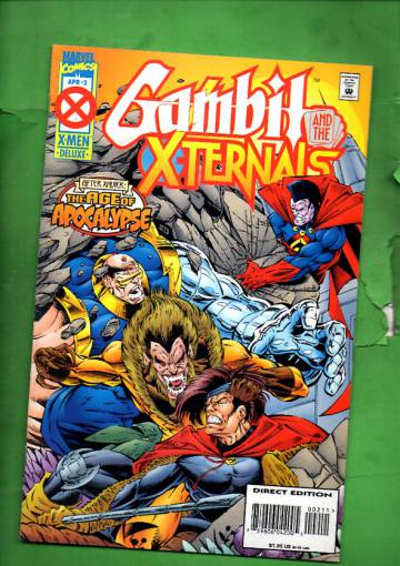 Gambit and the X-ternals Vol 1 #2 Apr 95