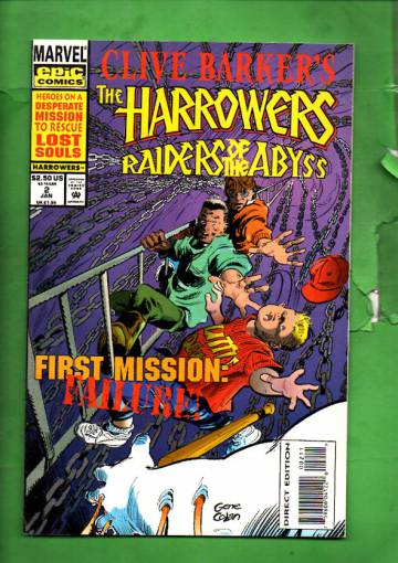 Clive Barker's the Harrowers Vol. 1 #2 Jan 94