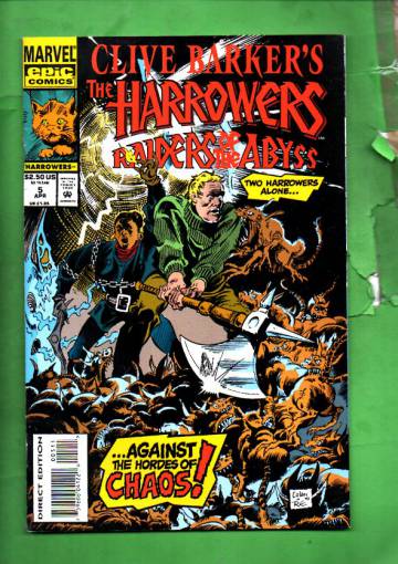 Clive Barker's the Harrowers Vol. 1 #5 Apr 94