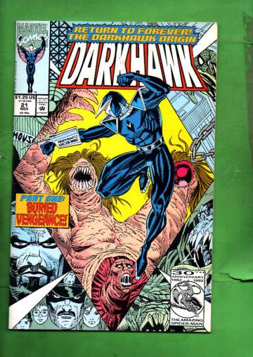 Darkhawk Vol. 1 #21 Nov 92