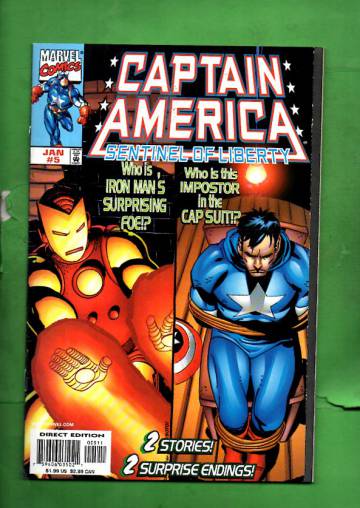 Captain America: Sentinel of Liberty Vol. 1 #5 Jan 99