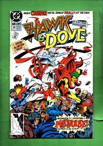 Hawk and Dove #19 Dec 90