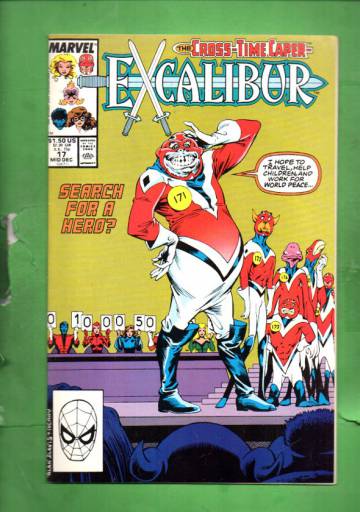 Excalibur Vol 1 #17 Mid Dec 89
