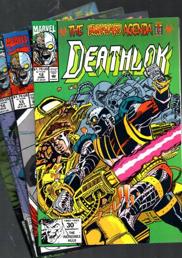 Deathlok Vol 1 #12-15: The Biohazard Agenda #1-4 Jun-Sep 92