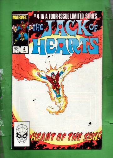 The Jack of Hearts Vol 1 #4 Apr 84