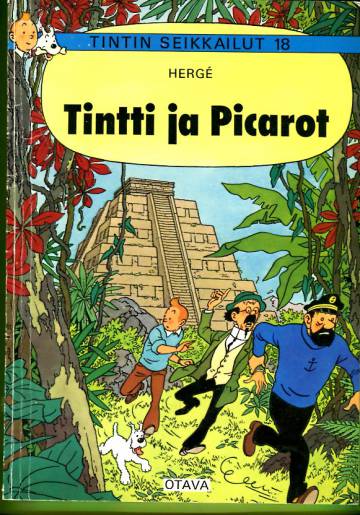 Tintin seikkailut 18 - Tintti ja Picarot (1. painos)