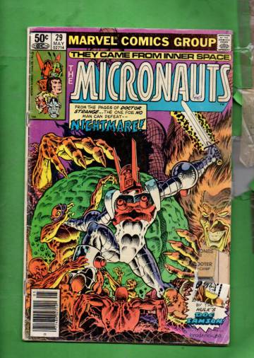 Micronauts Vol 1 #29 May 81