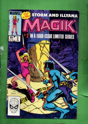 Magik ( Illyana and Storm Limited Series) Vol 1 #2 Jan 84