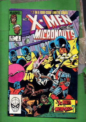 The X-Men and the Micronauts Vol 1 #2 Feb 84