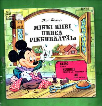 Walt Disney'n Mikki Hiiri, urhea pikkuräätäli (vihko + single)