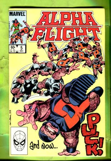 Alpha Flight Vol. 1 #5 Dec 83