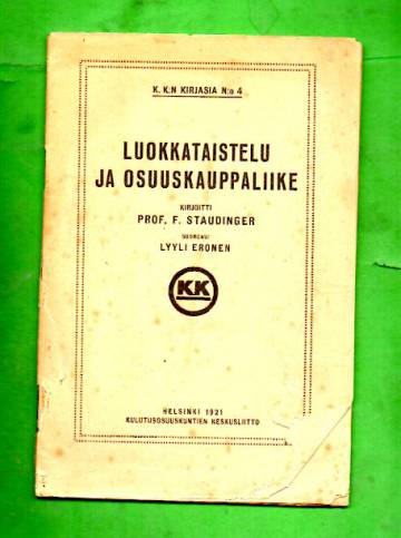 Luokkataistelu ja osuuskauppaliike