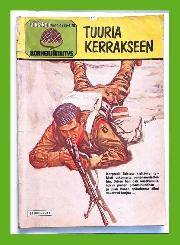 Viidakon korkeajännitys 11/82 - Tuuria kerrakseen